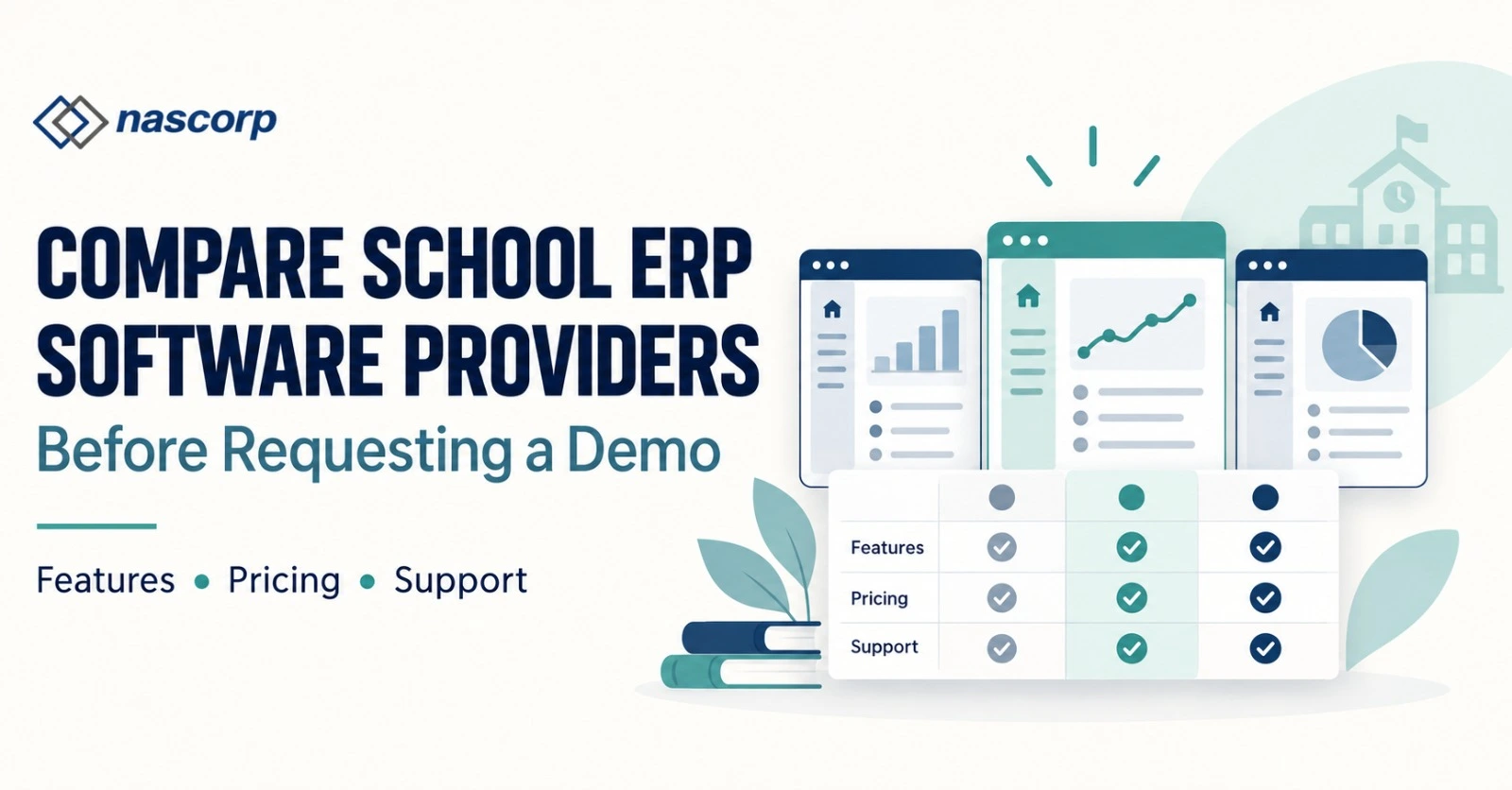 Compare School ERP