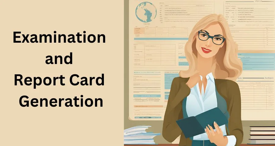 Examination and Report Card Generation ERP System Software for Schools